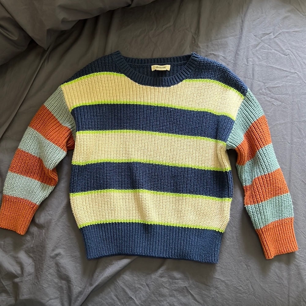 Bellerose boys stripe sweater